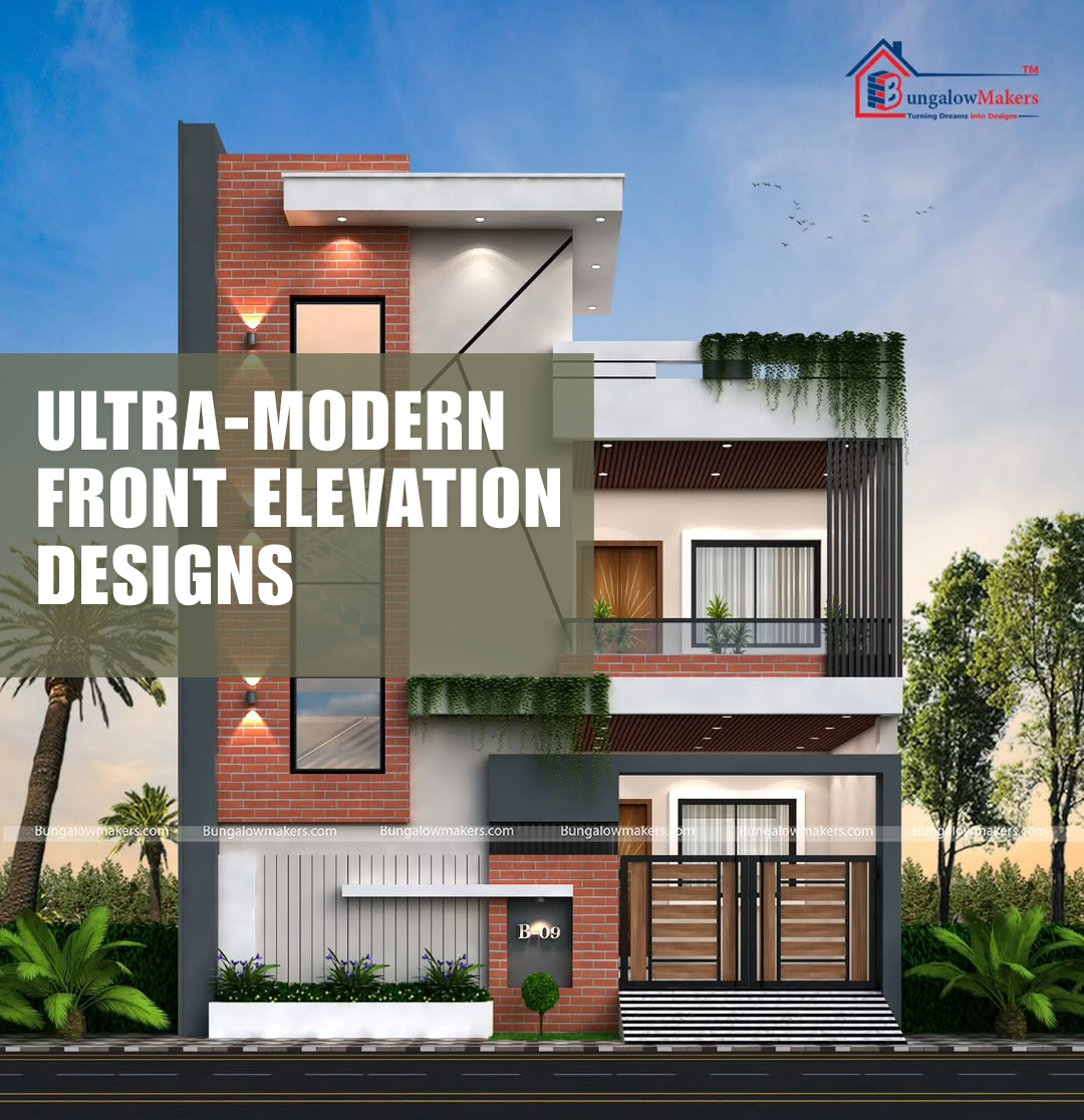 front elevation design,  ultra modern house designs, house design plan, home design, house plan,